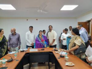 Smt. Shaik Yasmeen Basha, IAS, the newly appointed Director of Horticulture, Telangana state.