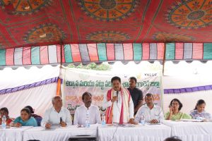Oil Palm Plantation Drive under Central Government Initiative at Chellampally Village